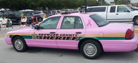 Of course, not all Broward County sheriff’s patrol cars are painted 